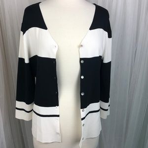DEBBIE MORGAN CARDIGAN SZ LG